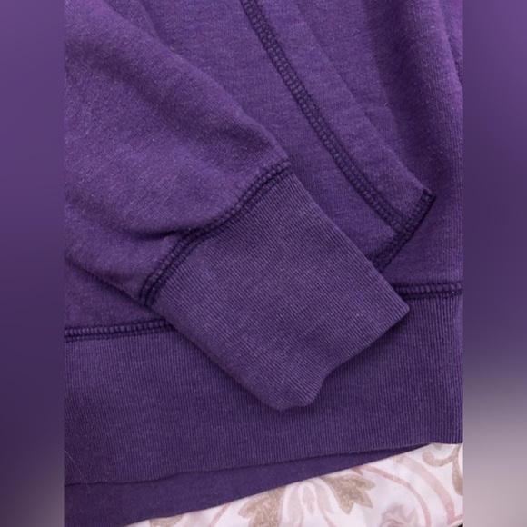 Purple PINK hoodie with heart & rainbow PINK logo - Picture 6 of 10